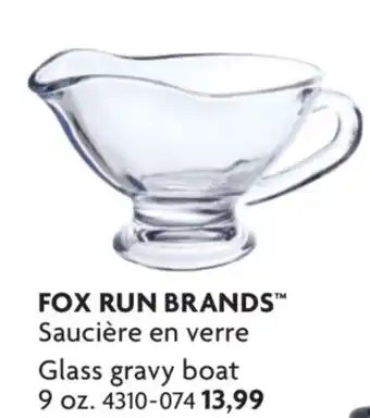 Home Hardware Glass gravy boat offer