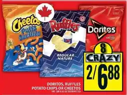 Food Basics Doritos, Ruffles, Cheetos offer