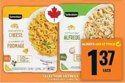 Food Basics SELECTION ENTRÉES offer
