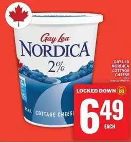 Food Basics Gay Lea Nordica Cottage Cheese 2% offer