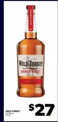 Real Canadian Liquorstore Wild Turkey offer