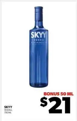 Real Canadian Liquorstore SKYY Vodka offer