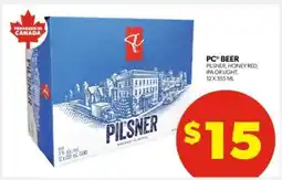 Real Canadian Liquorstore PC Beer offer