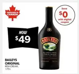 Real Canadian Liquorstore Baileys Original Irish Cream offer