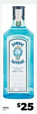 Real Canadian Liquorstore Bombay Sapphire Gin offer