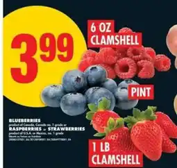 No Frills Blueberries, Raspberries, or Strawberries offer