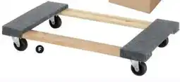 Canadian Tire Wooden moving dolly offer