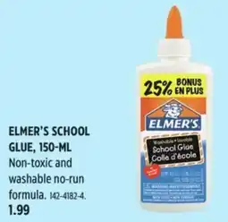 Canadian Tire Elmer's school glue offer