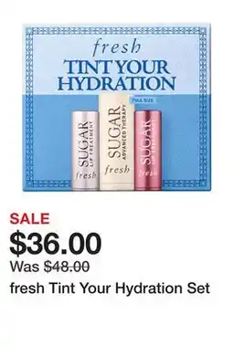 Sephora fresh Tint Your Hydration Set offer