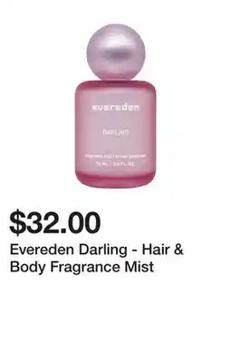 Sephora Evereden Darling - Hair & Body Fragrance Mist offer