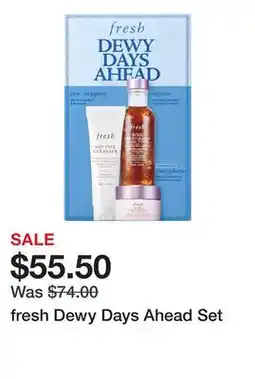 Sephora fresh Dewy Days Ahead Set offer