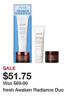 Sephora fresh Awaken Radiance Duo offer