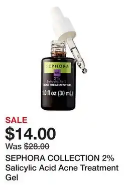 Sephora SEPHORA COLLECTION 2% Salicylic Acid Acne Treatment Gel offer