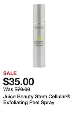 Sephora Juice Beauty Stem Cellular Exfoliating Peel Spray offer