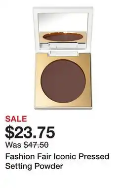 Sephora Fashion Fair Iconic Pressed Setting Powder offer