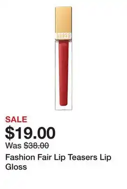 Sephora Fashion Fair Lip Teasers Lip Gloss offer