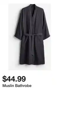 H&M Muslin Bathrobe offer