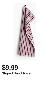 H&M Striped Hand Towel offer