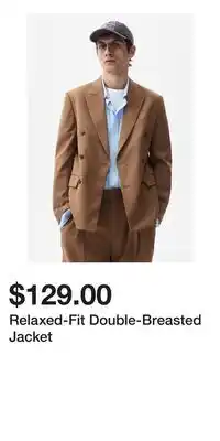 H&M Relaxed-Fit Double-Breasted Jacket offer