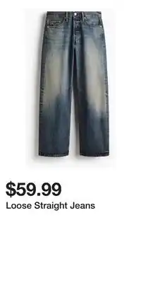 H&M Loose Straight Jeans offer