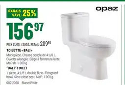 BMR TOILETTE  BALI  offer