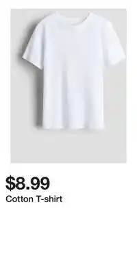H&M Cotton T-shirt offer