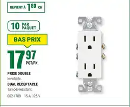 BMR PRISE DOUBLE offer
