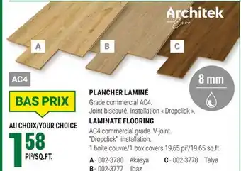 BMR PLANCHER LAMINÉ offer
