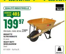 BMR BROUETTE ULTRA ROBUSTE offer