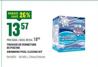 BMR TROUSSE DE FERMETURE DE PISCINE offer