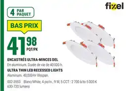 BMR ENCASTRÉS ULTRA-MINCES DEL offer