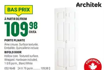 BMR PORTE PLIANTE offer