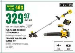 BMR TRIMMER AND BLOWER COMBO KIT offer