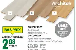 BMR PLANCHER SPC offer