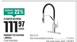BMR ROBINET DE CUISINE  MEDA  offer
