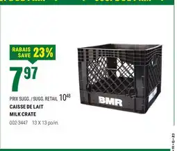 BMR CAISSE DE LAIT offer