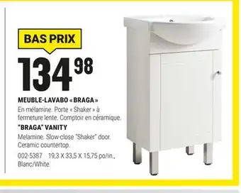 BMR MEUBLE-LAVABO  BRAGA  offer