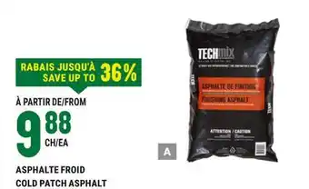 BMR FROID COLD PATCH ASPHALT offer
