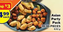 M & M Food Market Asian Party Pack offer