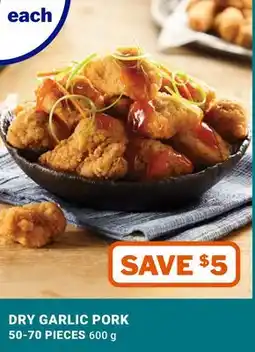 M & M Food Market DRY GARLIC PORK offer