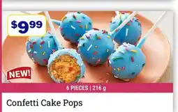 M & M Food Market Confetti Cake Pops offer
