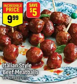 M & M Food Market Italian Style Beef Meatballs offer