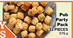 M & M Food Market Pub Party Pack offer
