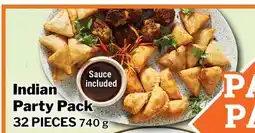 M & M Food Market Indian Party Pack offer