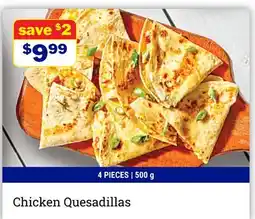M & M Food Market Chicken Quesadillas offer