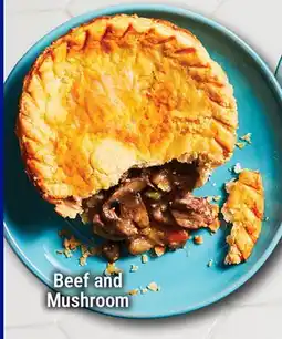 M & M Food Market Beef and Mushroom Pot Pie offer