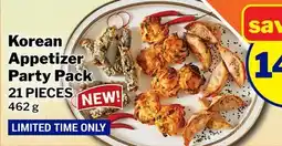 M & M Food Market Korean Appetizer Party Pack offer