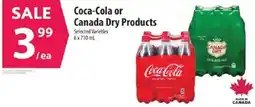 Co-op Coca-Cola or Canada Dry Products offer
