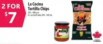 Co-op La Cocina Tortilla Chips offer
