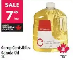 Co-op Co-op Centsibles Canola Oil offer